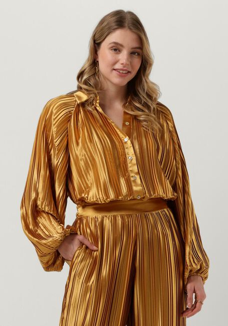 Goldfarbene AMAYA AMSTERDAM Blusen MISTY BLOUSE - large