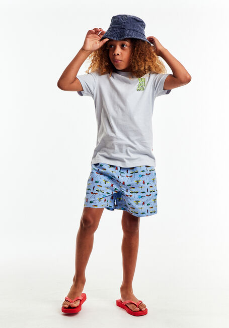 Blaue AO76 T-shirt MAT T-SHIRT LEMONADE - large