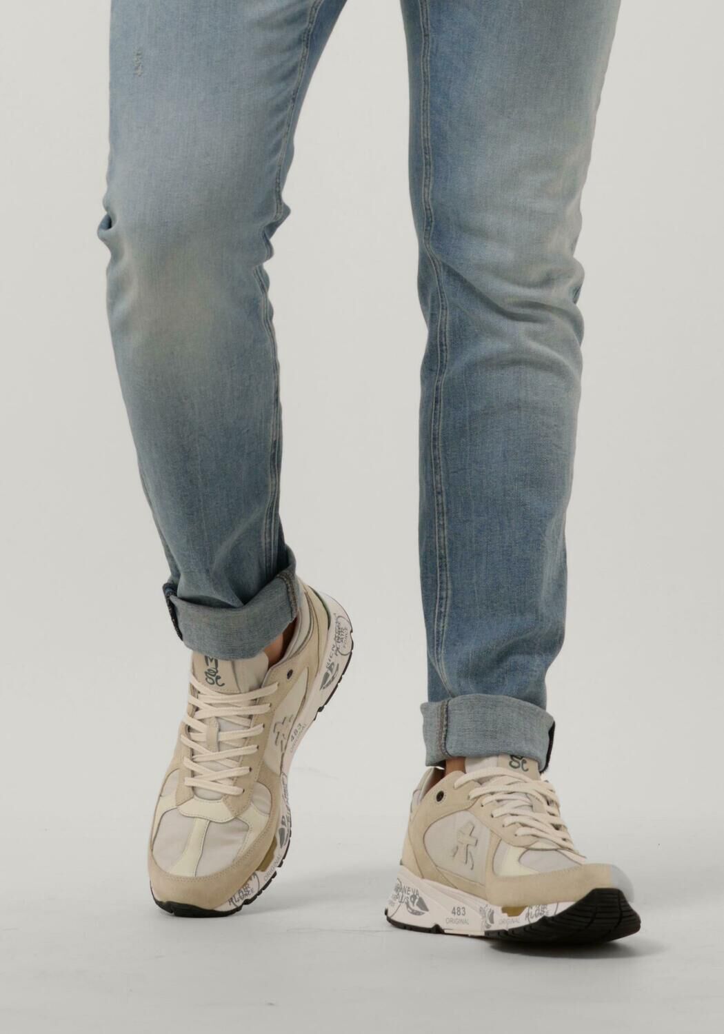 Beige PREMIATA Sneaker Low MASE - large