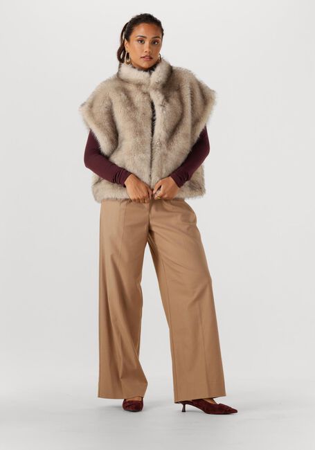 Sand SECOND FEMALE Weite Hose BLINK TROUSERS - large