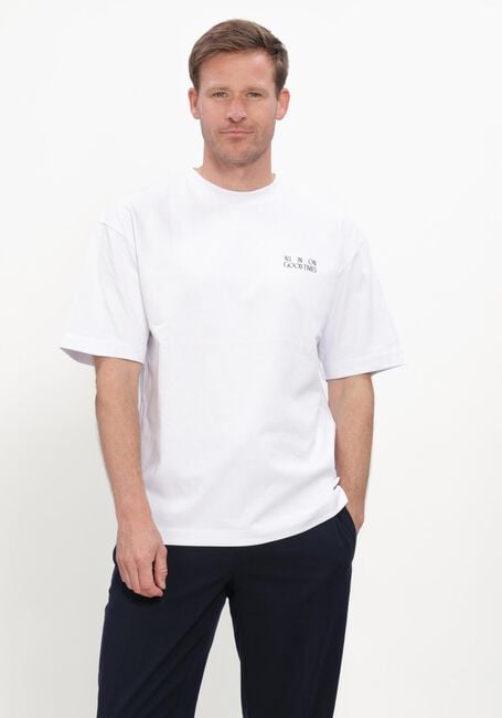 Wei&szlig;e THE GOODPEOPLE T-shirt TAX - large