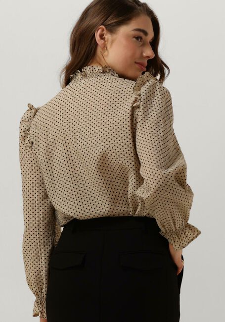 Beige CO'COUTURE Blusen CHESS DOTT SHIRT - large
