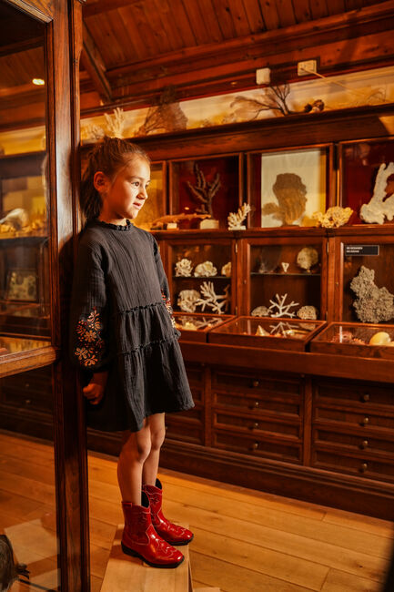 Schwarze KOKO NOKO Minikleid O56932 - large