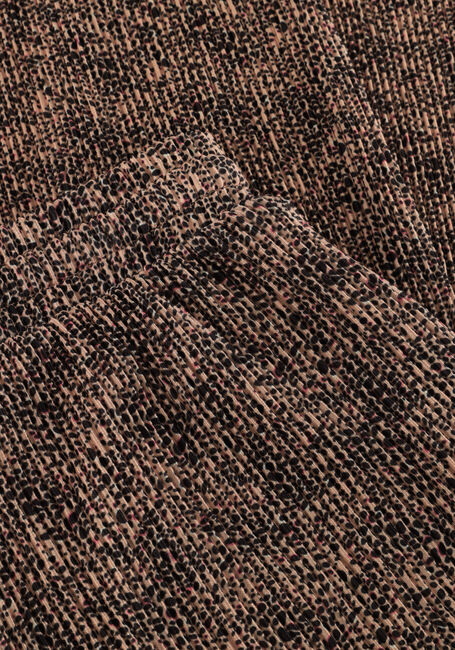 Braune NONO Weite Hose SUN AOP LEOPARD PALAZZO - large