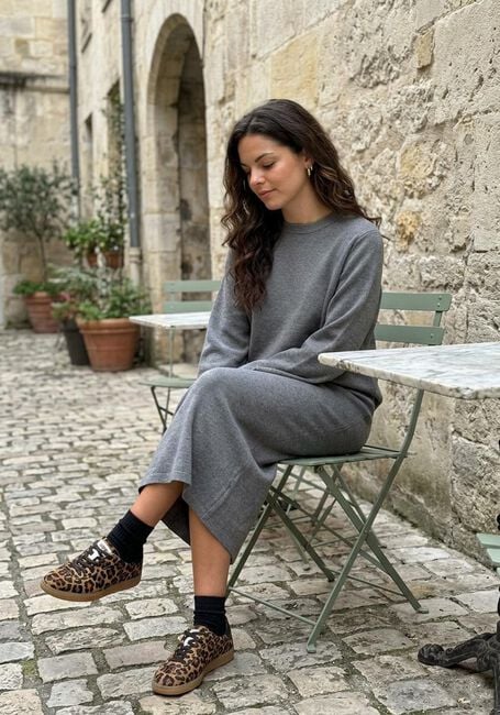 Graue OBJECT Pullover OBJREYNARD O-NECK PULLOVER - large
