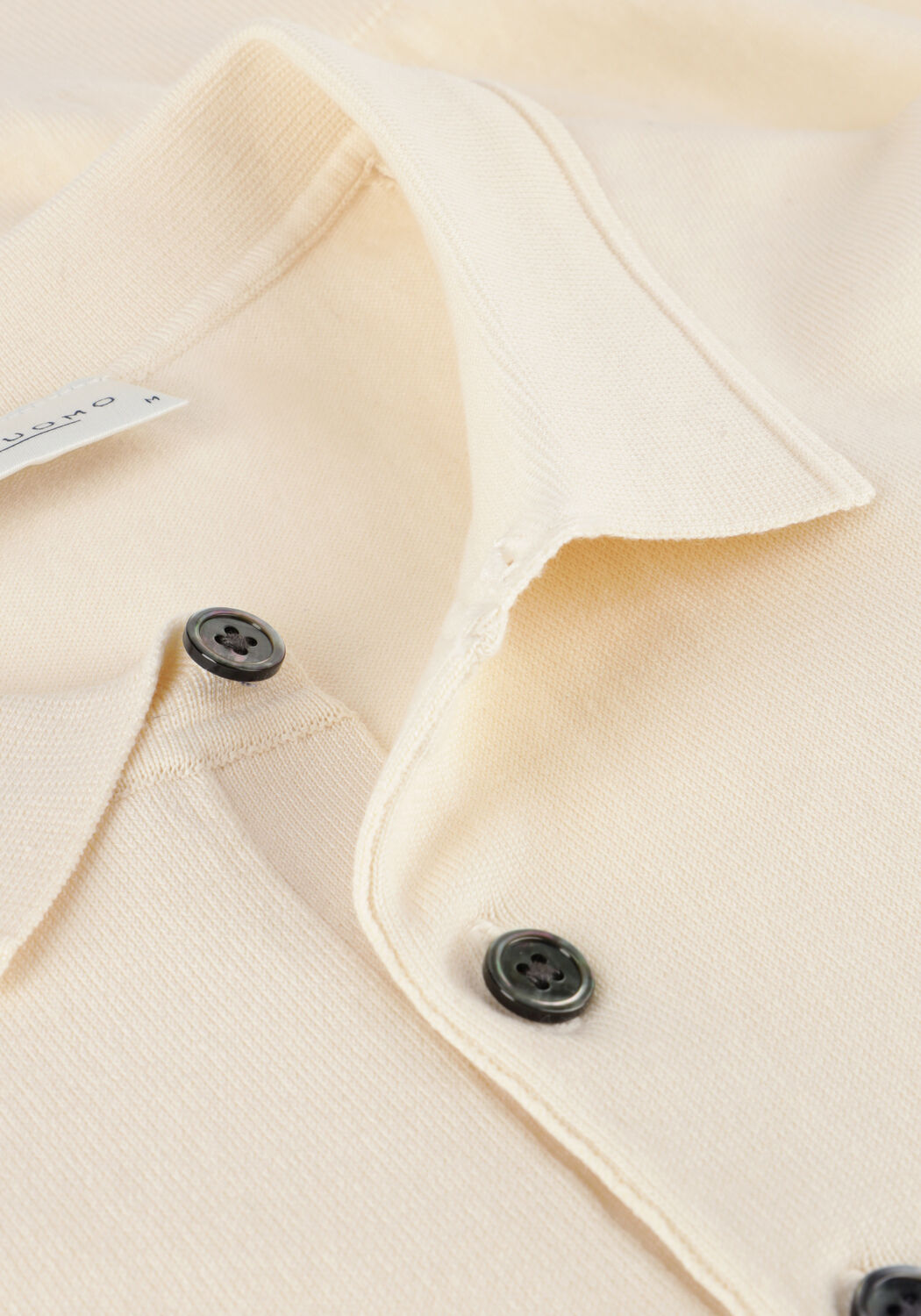 Nicht-gerade weiss PROFUOMO Polo-Shirt POLO SHORT SLEEVE - large