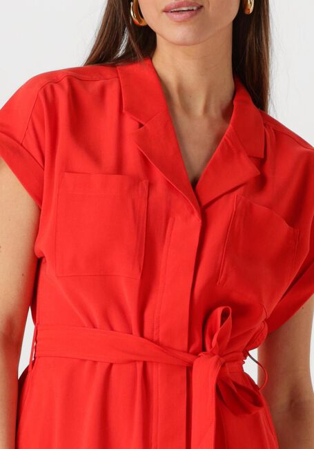 Rote MSCH COPENHAGEN Midikleid MSCHIMILA SELIA SS DRESS - large