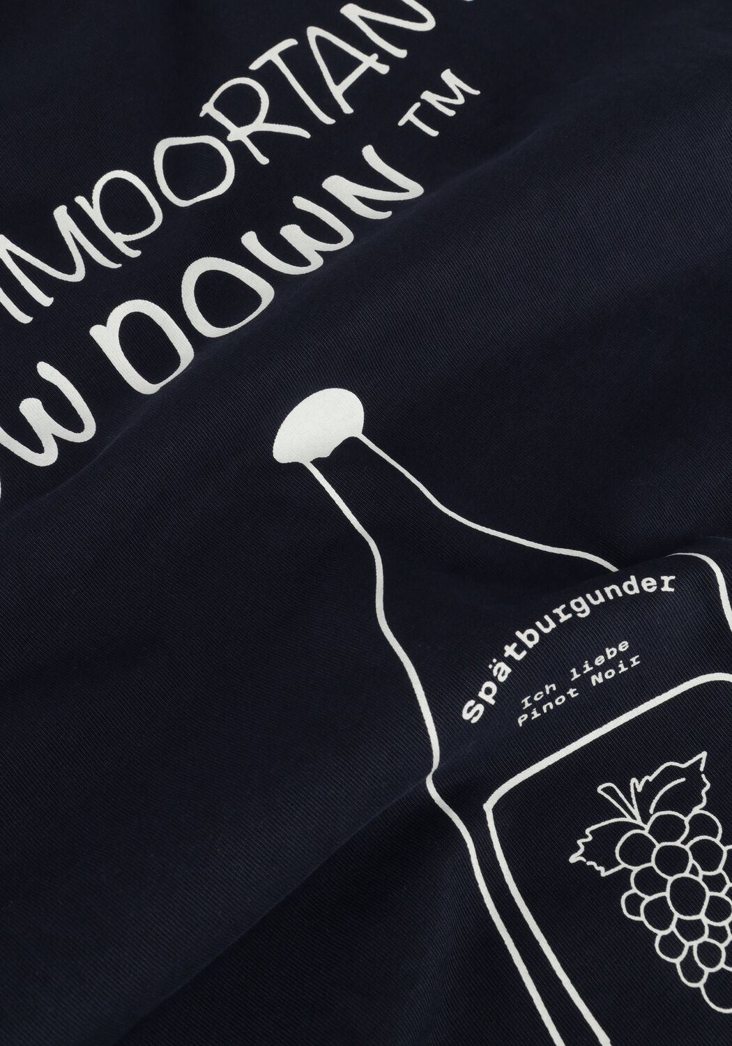 Dunkelblau ANERKJENDT T-shirt AKKIKKI SEASONAL TEE - large