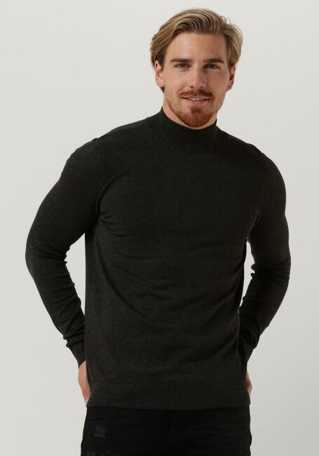 Dunkelgrau PUREWHITE Rollkragenpullover ESSENTIAL KNIT MOCKNECK LS - large
