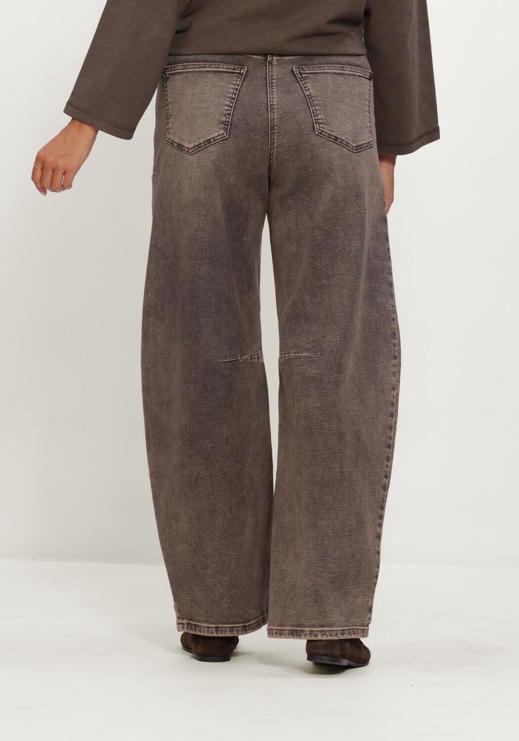 Braune MAC Wide jeans 0333L AUTH. COMFORT VINTAGE DENIM - large