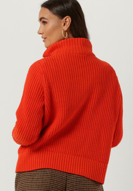 Orangene CC HEART Pullover AVERY ZIP KNIT SWEATER - large