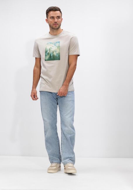 Sand BOSS ORANGE T-shirt TE_COVER - large