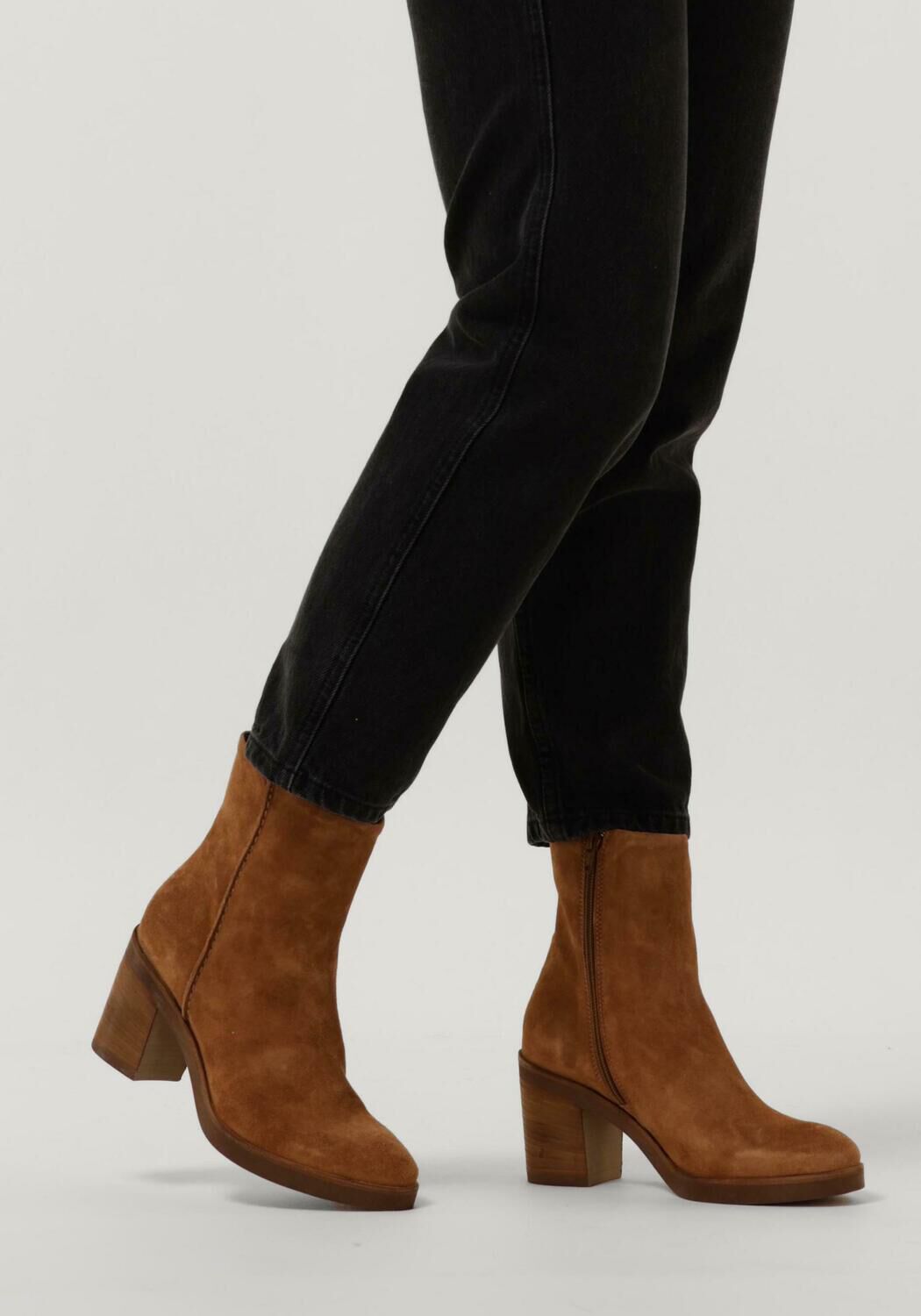 Cognacfarbene VIA VAI Stiefeletten TAARA ENKEL - large