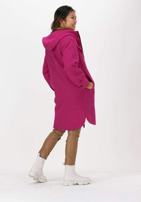 Rosane BEAUMONT Teddy-Jacke BOUCLE LONG HOODED JACKET - large