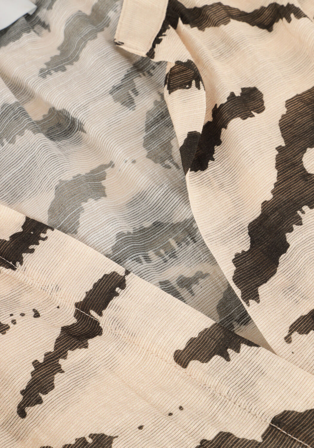 Sand BY-BAR Blusen AMIE ZEBRA BLOUSE - large