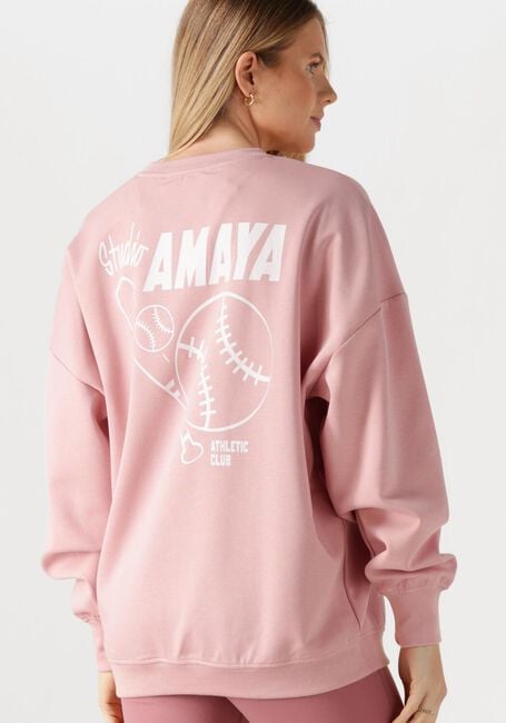 Hell-Pink STUDIO AMAYA Sweatshirt AXIS SWEATER - large