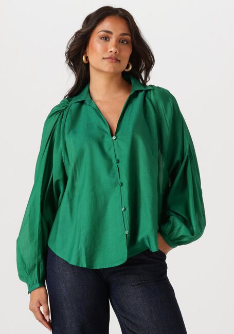 Grüne POM AMSTERDAM Blusen LENA MEADOW - large
