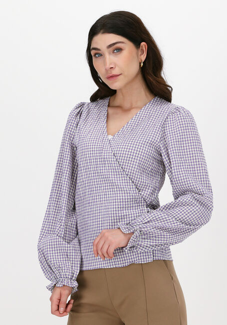 Lila MOVES Blusen WRAPSINA - large