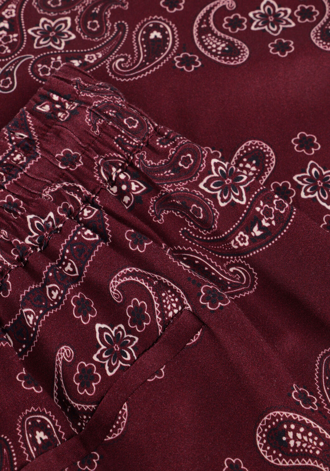 Bordeaux AMAYA AMSTERDAM Weite Hose JULES - large