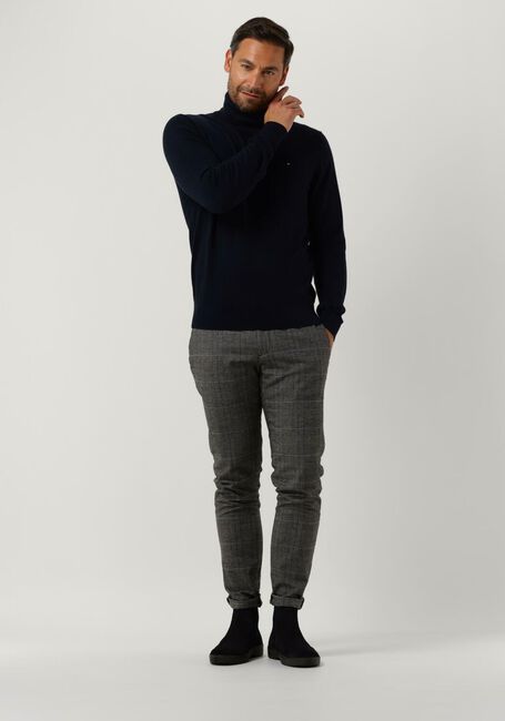 Dunkelblau TOMMY HILFIGER Rollkragenpullover PIMA ORG CTN CASHMERE ROLL NECK - large