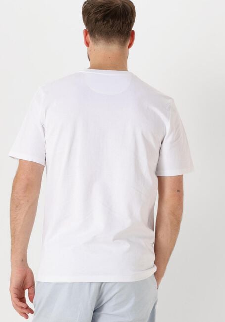 Weiße SCOTCH & SODA T-shirt LOGO T-SHIRT - large