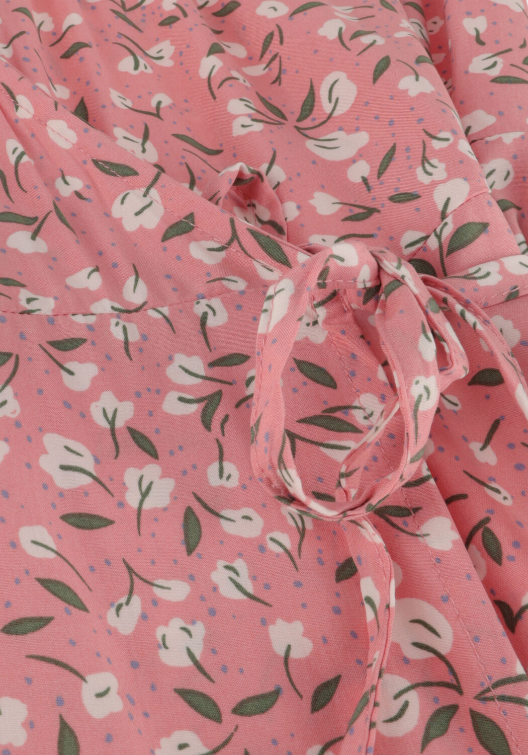 Hell-Pink OBJECT Midikleid OBJEMA ELISE S/S LONG WRAP DRESS - large