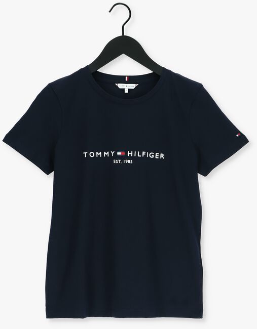Dunkelblau TOMMY HILFIGER T-shirt HERITAGE HILFIGER C-NK REG TEE - large