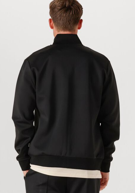 Schwarze LES DEUX Strickjacke BALLIER TRACK JACKET - large