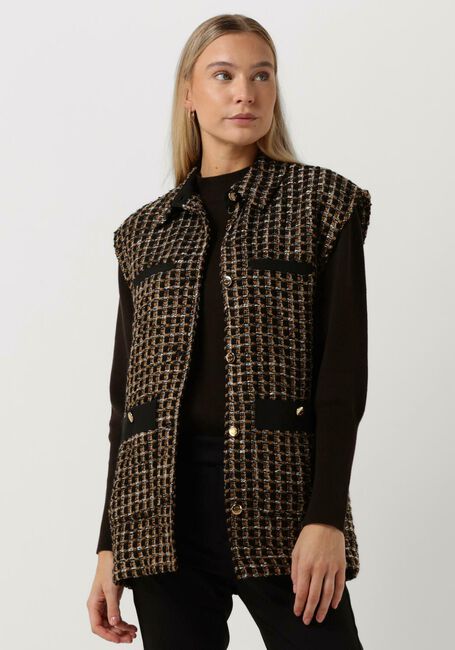Schwarze MOS MOSH Gilet YAMA ZUI WAISTCOAT - large