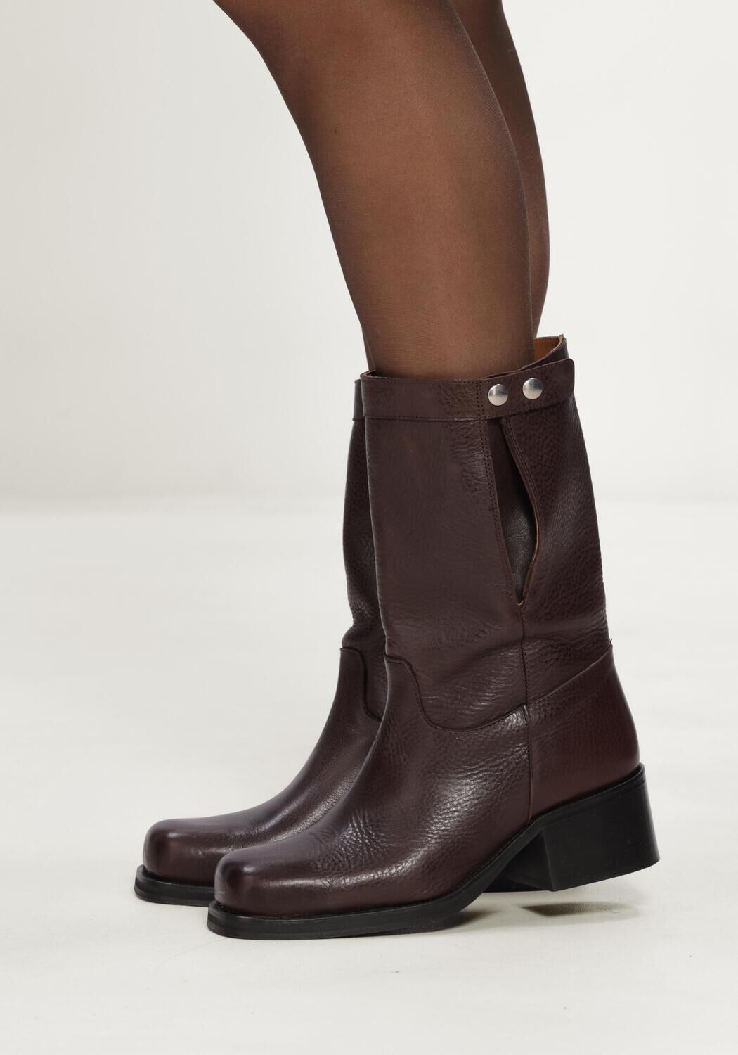 Braune TORAL Hohe Stiefel SCOUT RONNIE - large