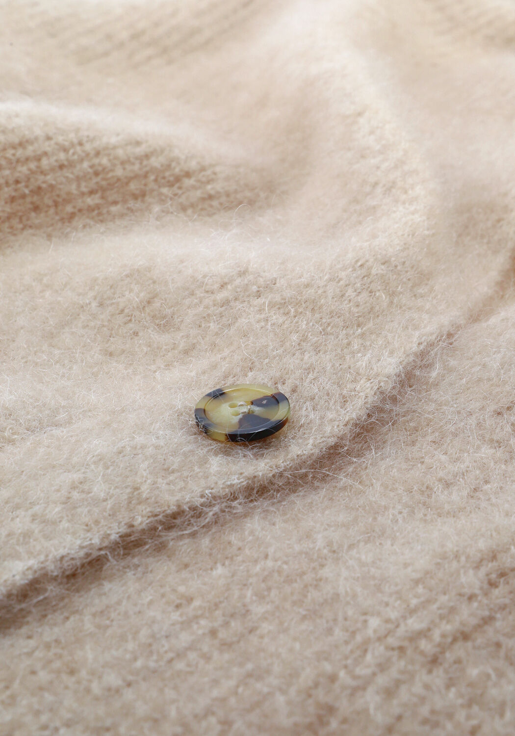 Creme SECOND FEMALE Strickjacke GRETHE KNIT CARDIGAN - large