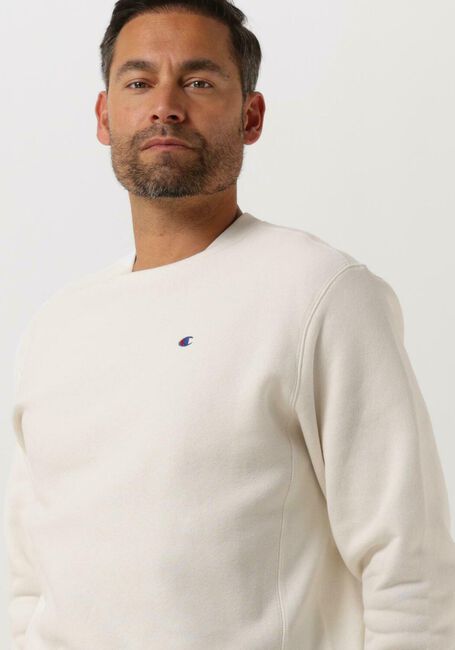 Beige CHAMPION Sweatshirt CREWNECK SWEATSHIRT - large