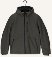 Dunkelgrün CAST IRON Wattierte Jack SHORT JACKET SOFT SHELL ZEROYO Dunkelgrün CAST IRON Wattierte Jack SHORT JACKET SOFT SHELL ZEROYO - medium