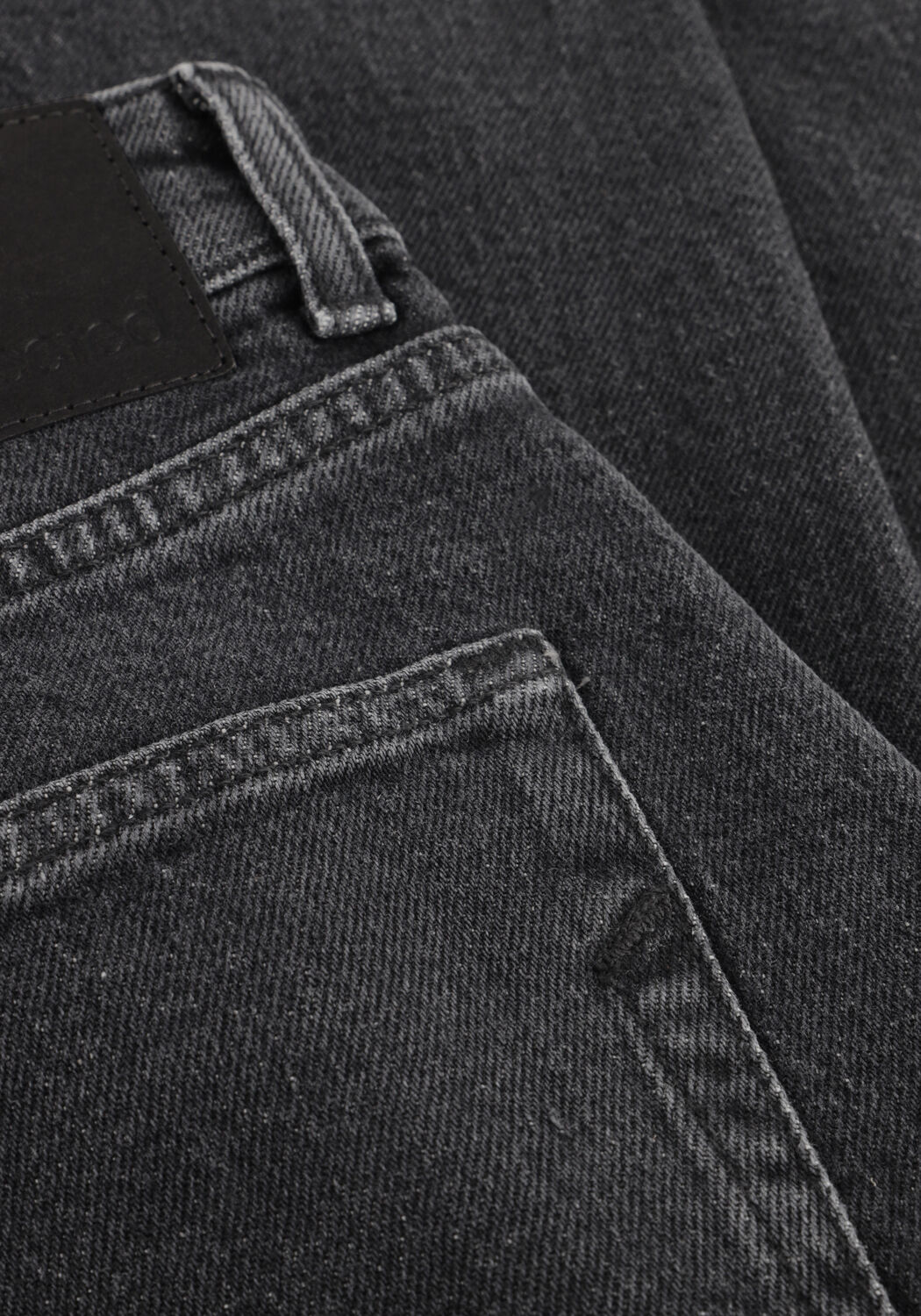 Anthrazit SELECTED WOMEN Wide jeans SLFLOOSE BARREL ANE-KORI MW JEANS - large