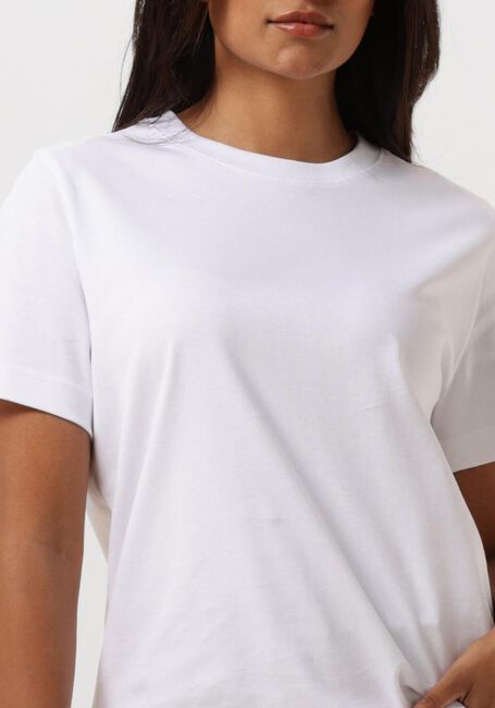 Weiße SUMMUM T-shirt SHORT SLEEVE TOP CLASSIC COTTON TEE - large