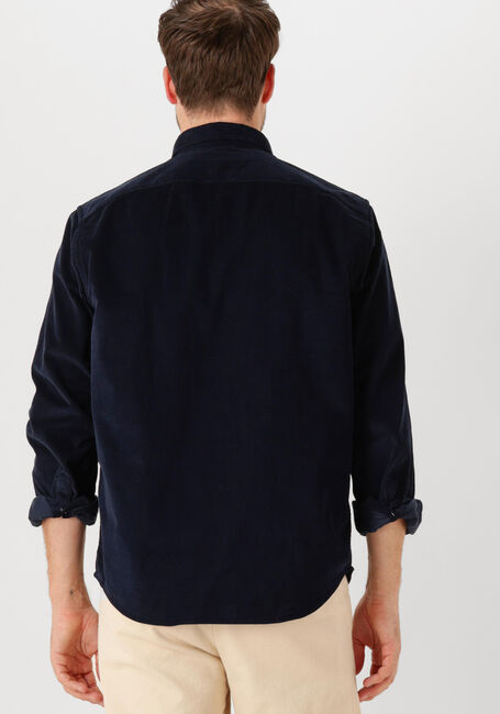 Dunkelblau SELECTED MEN Casual-Oberhemd SLHREGDANNI CORD BD LS SHIRT - large