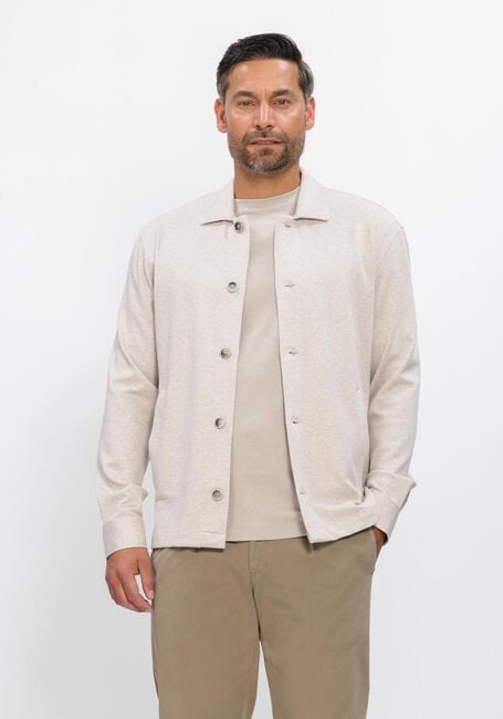 Beige GENTILUOMO Overshirts NAVIGLI SHIRT JACKET - large
