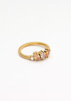 Goldfarbig NOTRE-V Ring OMSS22-025 - medium