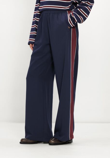 Dunkelblau CATWALK JUNKIE Weite Hose TRACKSUIT TROUSERS WITH PIPING - large