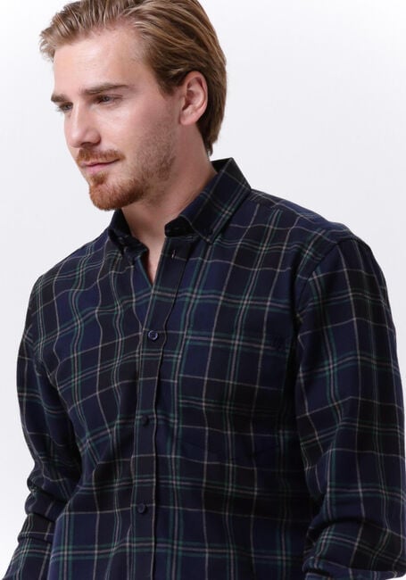 Dunkelblau WOODBIRD Overshirt FLING CHECK SHIRT - large