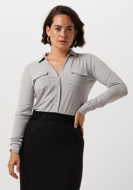 Hellgrau MOSCOW Blusen 55-04-TWILIGHT - large