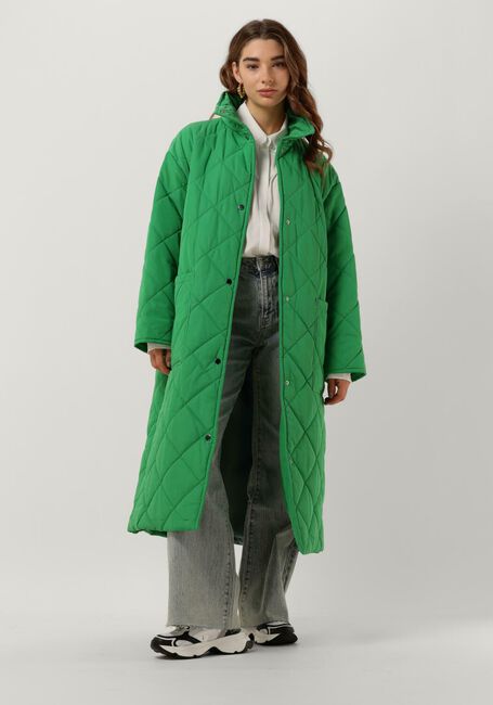 Grüne STAND STUDIO Wattierte Jack SAGE COAT - large
