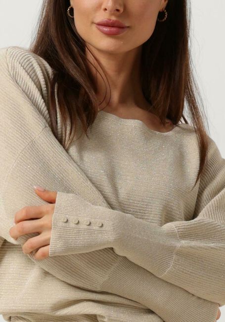 Sand NUKUS Top BATWING PULLOVER LUREX - large