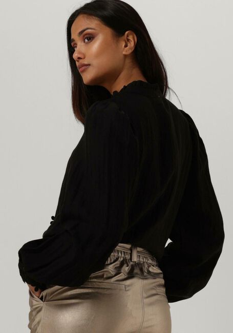 Schwarze AAIKO Blusen ISALEE TEN 522 - large