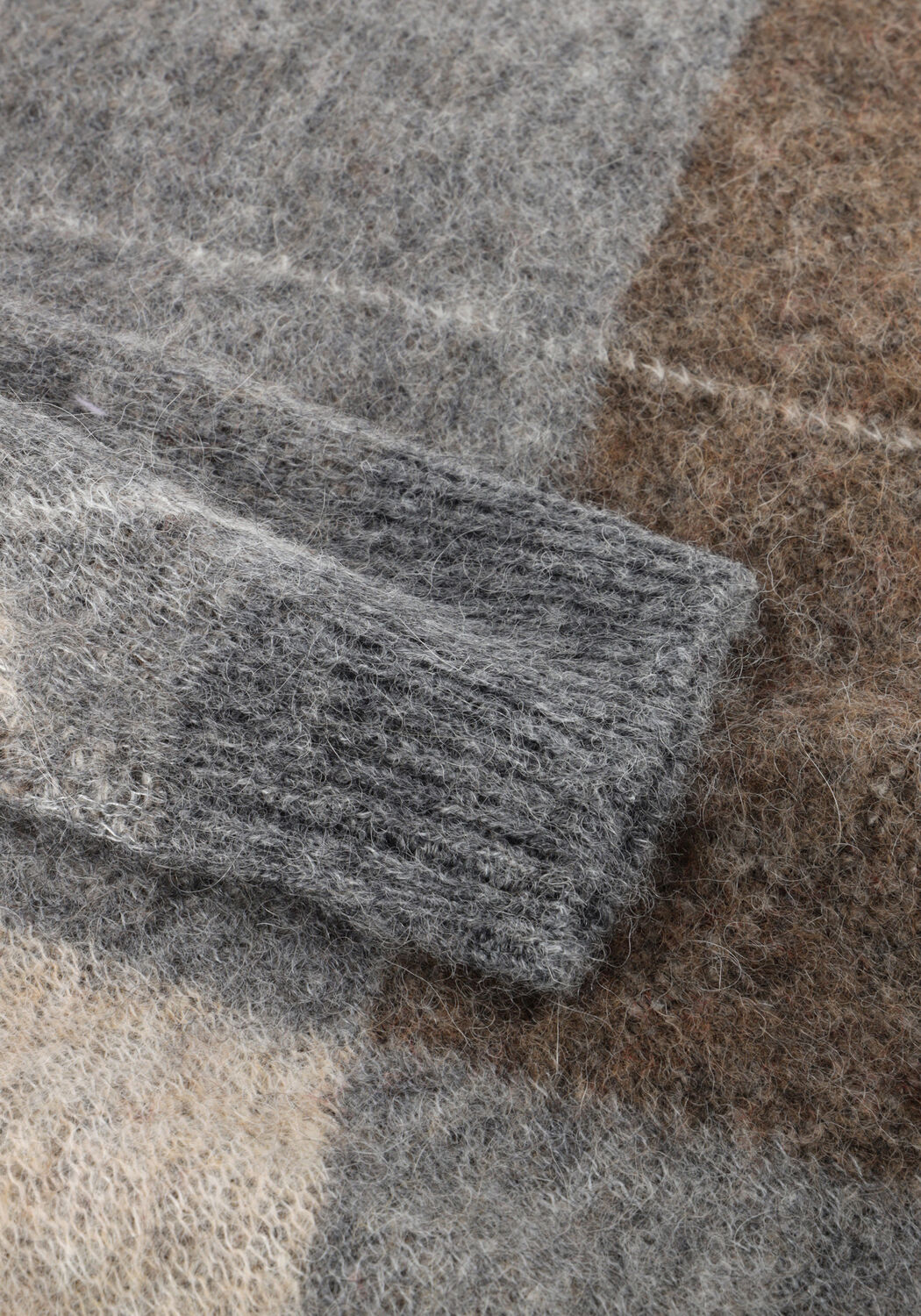 Mehrfarbige/Bunte MINUS Pullover REVEA PULLOVER - large