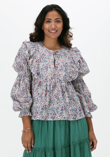 Mehrfarbige/Bunte IDANO Blusen THEOPHILE - large