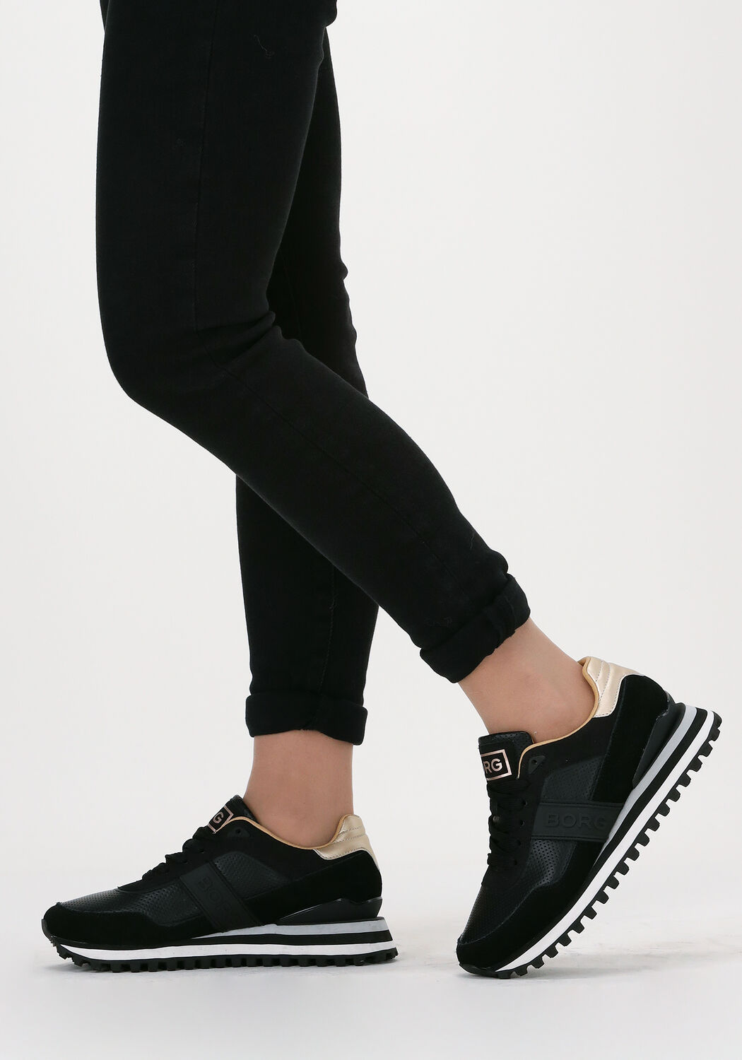 Schwarze BJORN BORG Sneaker Low R2000 - large