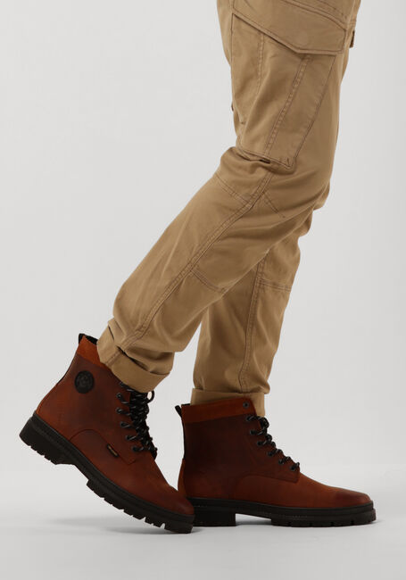 Cognacfarbene PME LEGEND Schnürboots LEXINGTER - large