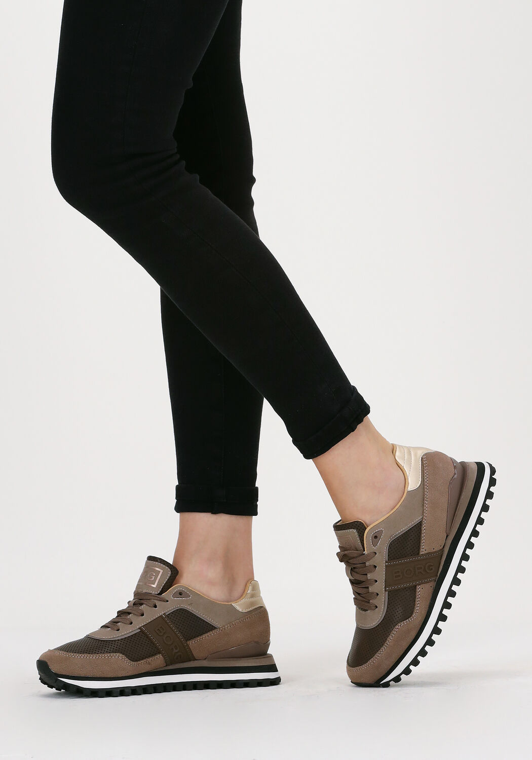 Taupe BJORN BORG Sneaker Low R2000 - large