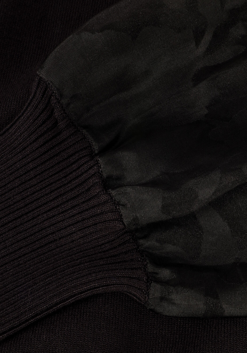 Schwarze MY ESSENTIAL WARDROBE Rollkragenpullover ANNIEMW KNIT ROLLNECK - large